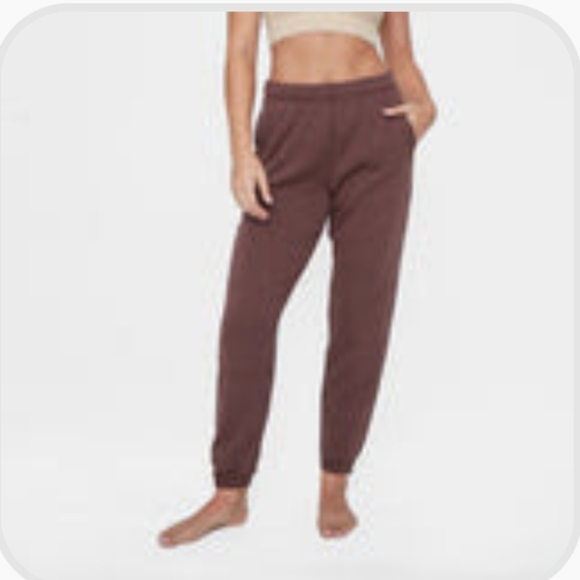 Senita Athletics The Classic Sweatpant Joggers Fossil Brown Size Medium NWOT - Picture 12 of 12